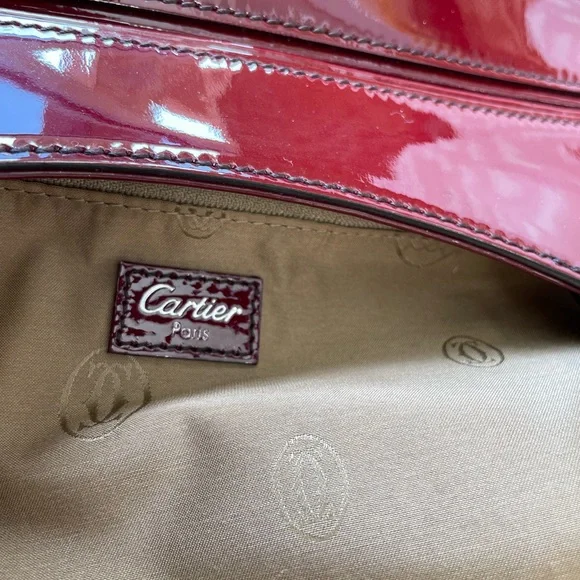CARTIER MARCELLO PATENT BAG - Picture 11 of 16